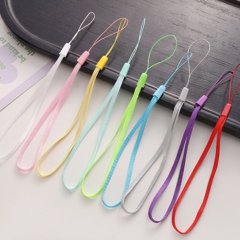Multifunctional Polyester Braided Lanyard For Phone Keychain DIY Jewelry Making Material Handmade Beaded Accessory Cord