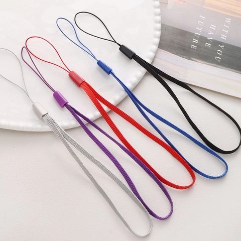 Polyester Geweven Telefoon Koord Polsband Voor Sleutels ID-Kaarten DIY Sieraden Maken Accessoires Casual Multifunctioneel