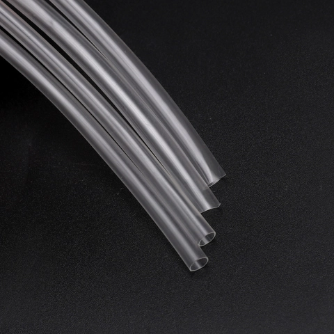 PE Trasparente Guaina Termorestringente Manicotto Isolante Protezione Cavo Flessibile Per Riparazione Cavi Casa Ufficio DIY