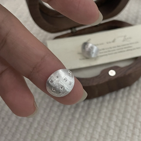 925 Sterling Zilver Geborstelde Hexagram Oorknopjes Voor Dames Minimalistisch Zirconia Ster Ontwerp Koreaanse Stijl Matte Zilveren Oorbellen