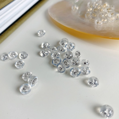 925 Sterling Silver Earring Backs with Silicone Sleeve Secure Earring Stoppers For Women DIY Jewelry Making Accessories