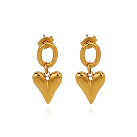 Mode 316L Edelstahl Herzform Ohrstecker Für Damen Minimalistische Geometrische Sternstrahlen Strass Ohrringe Schmuck