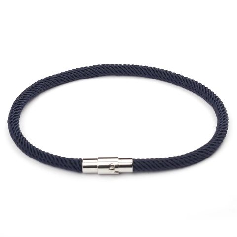 Handgefertigtes Geflochtenes Seilarmband Mit Magnetischer Legierungsschnalle Glücksschnur Schmuck Für Paare Valentinstag Geschenk Täglich