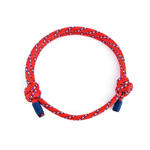 Nautical Paracord Braided Bracelet For Men Women Adjustable Sliding Knot Hand Woven Outdoor Sport Style Rope Wristband Jewelry Gift