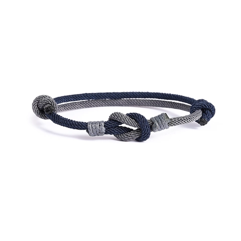Chinese Stijl Handgeweven Tongxin Knoop Armband Voor Koppels Verstelbaar Gevlochten Touw Armband Valentijnsdag Cadeau Sieraden