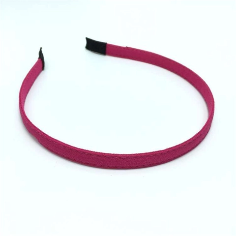 Diadema Delgada Envuelta en Tela Minimalista para Mujer Estilo Coreano Color Sólido Banda para Cabello Antideslizante Accesorios Moda