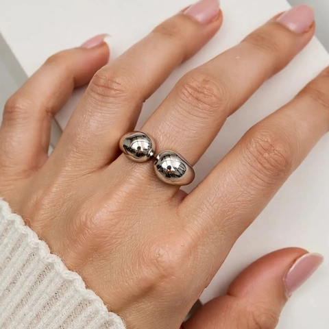 Anelli Regolabili Aperti Minimalisti In Acciaio Inossidabile Per Donna Accessorio Per Dita In Gioielleria Lucidata Estetica Geometrica Vintage