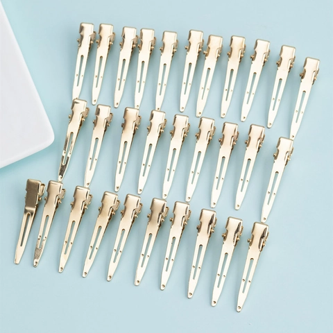 Metall Krokodil Haarklammern Entenschnabel Pins DIY Bastelbasis Galvanisierte Styling Accessoires Für Frauen Mädchen