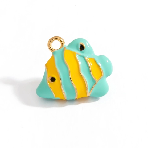 Cartoon Enamel Alloy Pendants DIY Jewelry Accessories Sweet Fruit Animal Food Cherry Corn Charms For Necklace Bracelet Making