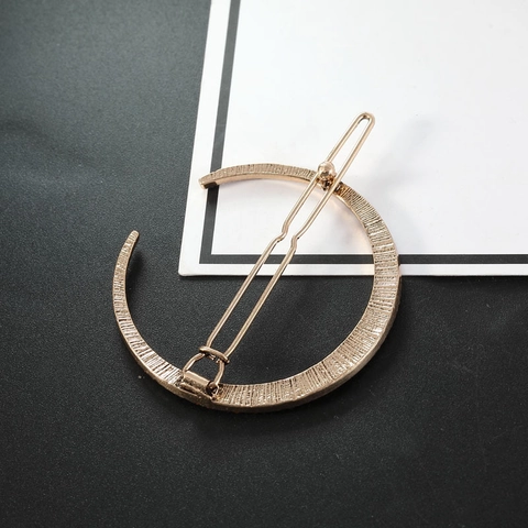 Ensemble de Pinces à Cheveux en Alliage Strass Étoile Lune pour Femmes Épingles à Cheveux Vintage Or Antique Lune Soleil