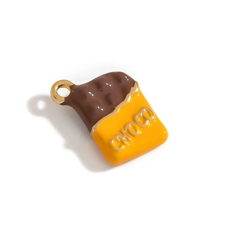 Ciondoli Fai-da-te in Lega di Cartone Animato Simpatici Ciondoli a Forma di Mela Treno Cioccolato Cibo per la Creazione di Gioielli Accessori per Bracciale Collana