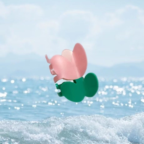 Süße Haarklammern Aus Acetat Tulpenblüte Hase Erdbeere Form Süßer Haarschmuck Für Damen Dekorativer Hai-Clip