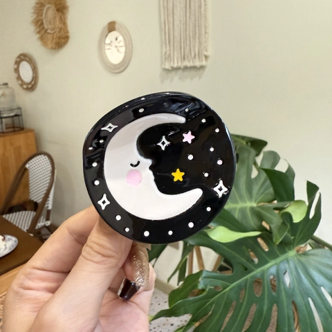 Vintage Chic Acetat Stern Mond Sonne Haarkralle Strass Rutschfeste Haarklammern Für Damen Mode Haarschmuck Geschenk