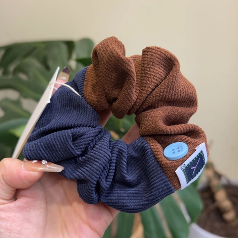 Koreaanse Retro Stof Haargummi Hoofdband BB-Clip Met Knop Maillard Stijl Ruitjespatroon Haaraccessoires Voor Dames