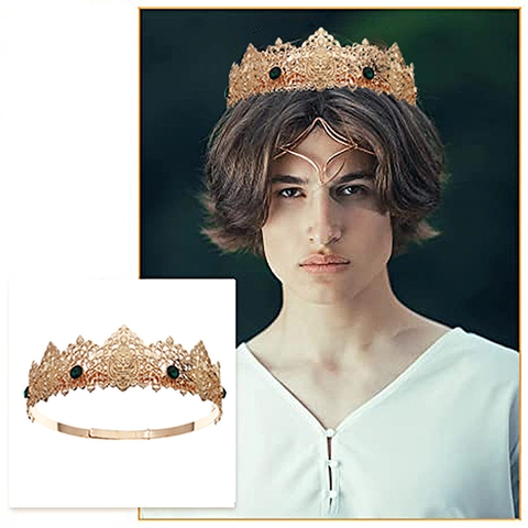 Barock Vintage König Krone Für Party Prom Gold Silber Legierung Strass Königliche Hohl Haarschmuck Hochzeit Königin Schmuck