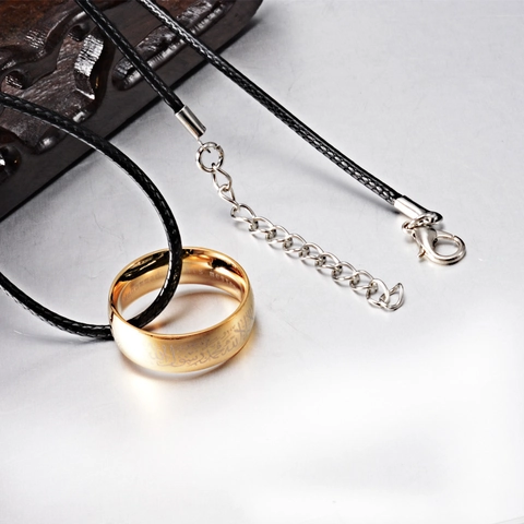 Collier en Cordon Cire Tressé Noir Chaîne en Cuir PU Avec Fermoir Homard en Acier Inoxydable Extension Pour Pendentif Bijoux DIY