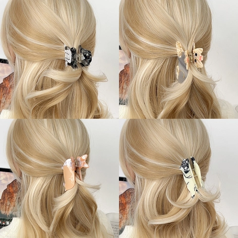 Molla Per Capelli In Acetato A Forma Di Cane Cartone Animato Simpatici Accessori Per Capelli Animali Per Styling Donna Regalo