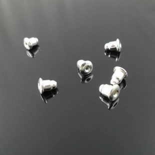 Bullet Shape Metal Earring Back Only Stoppers For Stud Earrings DIY Jewelry Findings Components Gold Silver Accessories