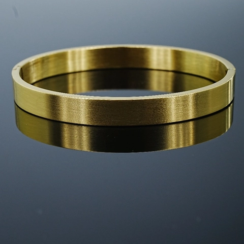Minimalistischer Edelstahl Armreif Für Herren Damen Unisex Poliert Gebürstet Metall Schmuck Geschenke Armreife