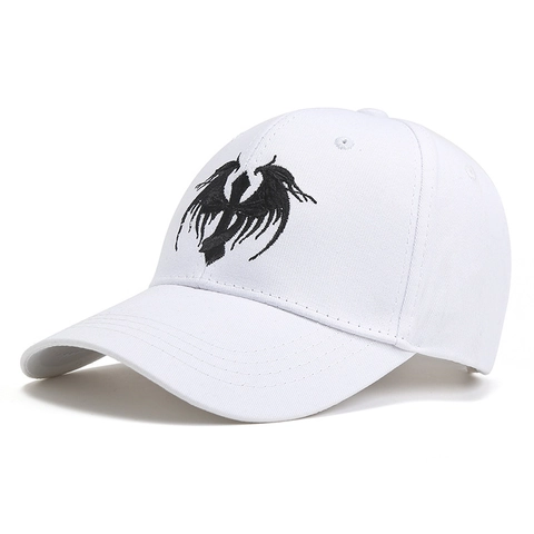 Berretto da Baseball con Ricamo Hip Hop da Uomo in Cotone Regolabile Parasole Sport all'aperto Casual Street Style