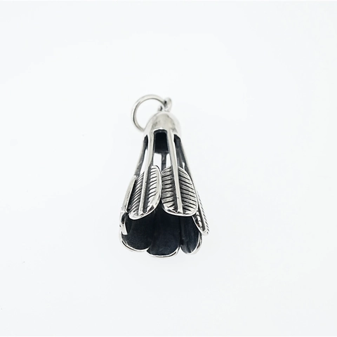 Vintage Titanstahl Badminton Federball Anhänger Halskette Für Herren Damen Sportlich Gothic Schmuck Geschenk Für Sportler