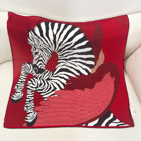 Eleganter Maulbeerseide Quadratischer Schal Für Damen Bedruckt Paisley Blumen Halstuch Luxus Leichter Haarschal Halstuch Zubehör