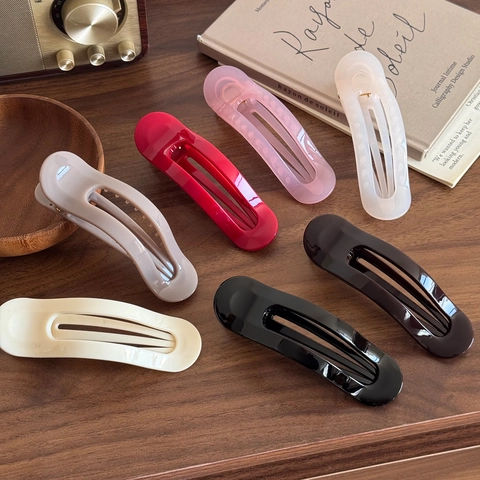 Hoge Kwaliteit PC Haarklem Grote Eendenbekclip Eenvoudige Mode Haarspeld Voor Vrouwen Achterkant Hoofd Haar Styling Accessoires