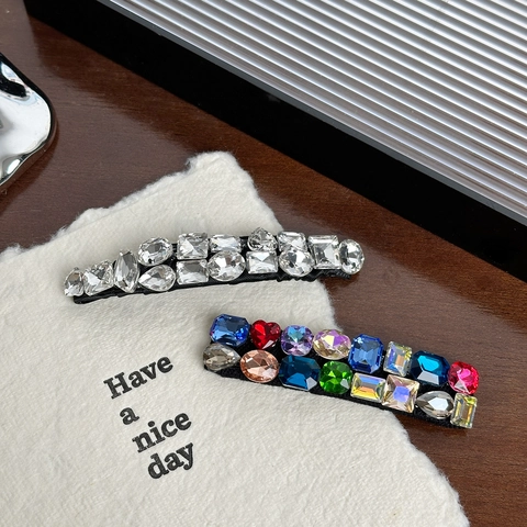Set de Pinza de Pelo con Lazo de Terciopelo Lujo Coreano Elegante Horquilla de Strass Perla Artificial Accesorios de Pelo Mujer