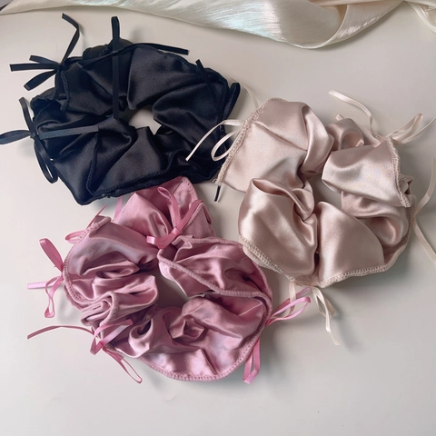 Elastico Per Capelli In Raso In Stile Balletto Francese Con Fiocco Eleganti Elastici Per Capelli Da Donna E Ragazza