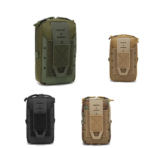 Waterproof Oxford Cloth Tactical MOLLE Pouch Multipurpose Laser Cutting EDC Waist Bag For Outdoor Sports Military Fan Pack