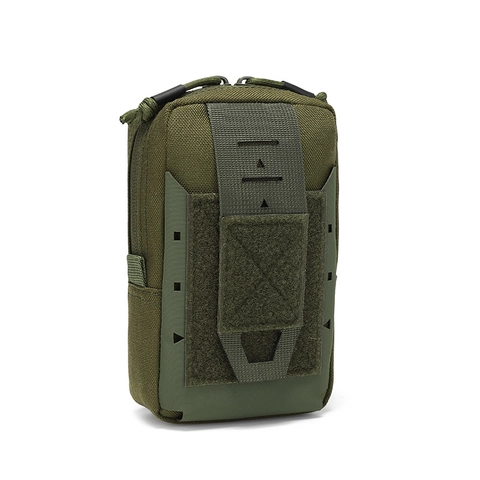 Waterproof Oxford Cloth Tactical MOLLE Pouch Multipurpose Laser Cutting EDC Waist Bag For Outdoor Sports Military Fan Pack