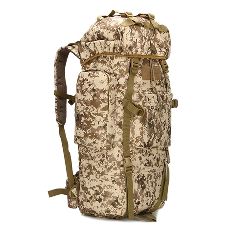Großer Taktischer Militär Wanderrucksack Wasserdicht Atmungsaktiv Outdoor Sport Trekking Reise Rucksack Für Camping Klettern