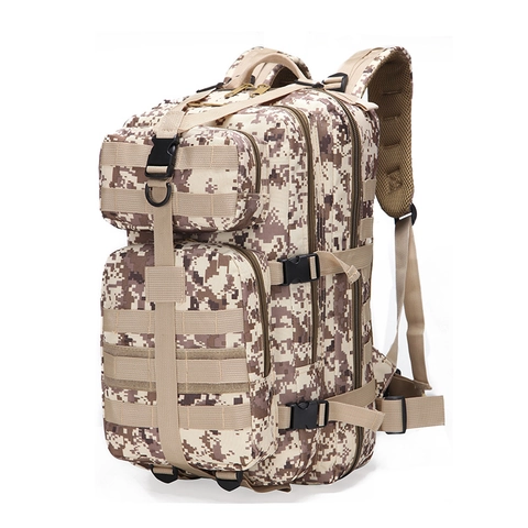 Mochila Táctica Oxford 800D Impermeable Sistema MOLLE 3P Paquete Militar Aire Libre Senderismo Camping Viaje Mochila para Hombre Mujer