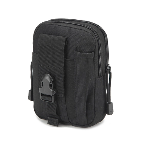 Marsupio Tattico da Esterno Custodia Molle Impermeabile per Cellulare Marsupio in Tessuto Oxford Resistente per Escursionismo Sport