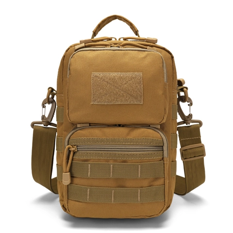 Tactical Shoulder Bag Waterproof Oxford Messenger Crossbody Bag For Outdoor Hiking Cycling Camping Travel Men Women