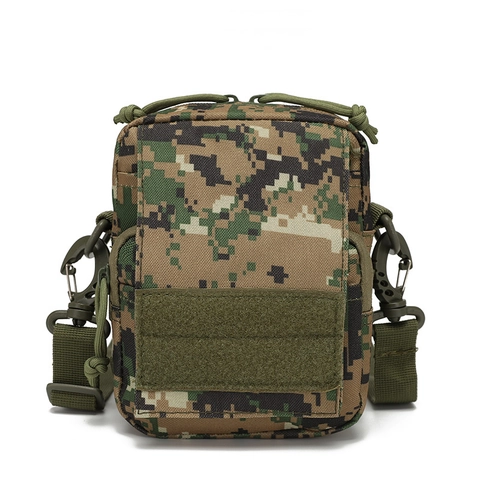 Tactical Waist Bag 1000D Nylon Waterproof MOLLE System Outdoor Sports Shoulder Crossbody Bag For Hiking Climbing Travel