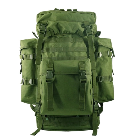 Large Capacity Tactical Hiking Backpack Oxford Cloth MOLLE System Outdoor Camping Mountaineering Rucksack Men Women