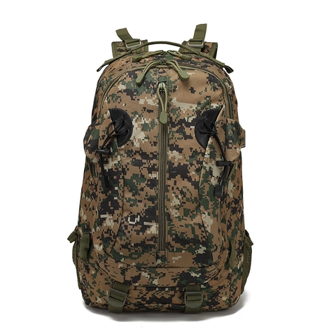 Tactical Hiking Backpack Waterproof 800D Oxford Cloth Outdoor Sports Military Camouflage 3P Backpack For Travel Camping Men
