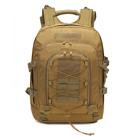 Zaino Tattico Impermeabile Grande Capacità Espandibile Outdoor Escursionismo Campeggio Tasche Multiple Tessuto Oxford Zaino