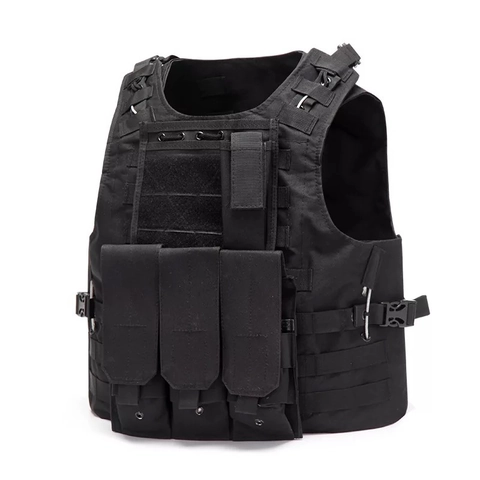 Military Tactical Vest Molle System Amphibious Protective Vest For Men Outdoor Sports Training Hunting Gear Lightweight Nylon Modular Body Armor