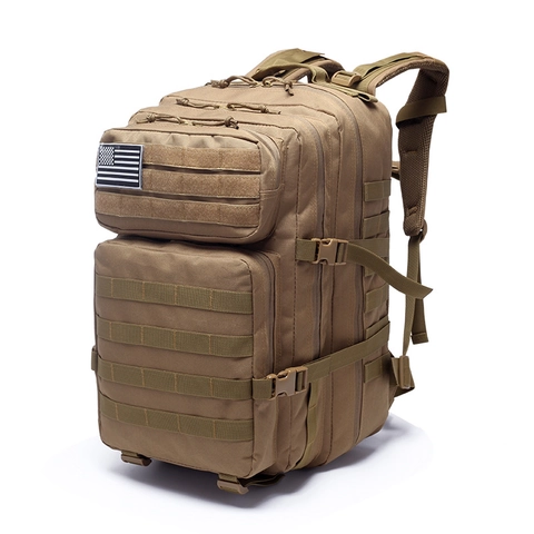 Taktischer Rucksack Große Kapazität Oxford Gewebe Verschleißfest Outdoor Wandern Reisetasche Für Herren Damen Militär Stil Laptop Rucksack