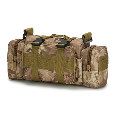 Waterproof Tactical Waist Bag Multi-Functional Outdoor Hiking Fishing Camera Pack 600D Oxford Cloth 3P Magic Bag For Men Women