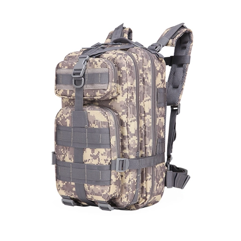 Outdoor Tactical 3P Backpack 800D Waterproof Oxford Fabric Military Rucksack Large Capacity Sports Hiking Backpack For Men Women