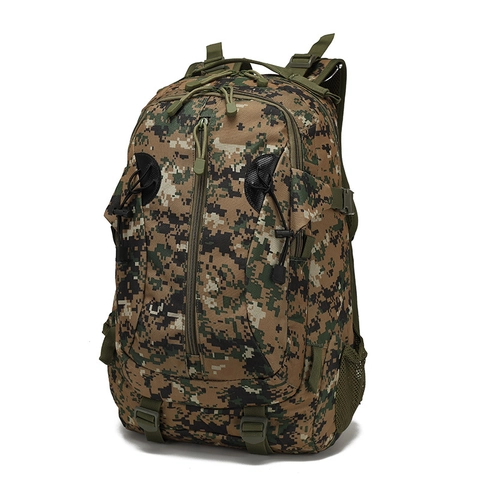 Tactical Hiking Backpack Waterproof 800D Oxford Cloth Outdoor Sports Military Camouflage 3P Backpack For Travel Camping Men
