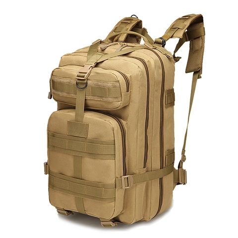 Taktischer Militär Rucksack Oxford Gewebe Große Kapazität Verschleißfester Wanderrucksack MOLLE System Herren Damen Outdoor Sport Rucksack