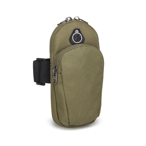 Tactical Waterproof Phone Armband Bag Dual Zipper Oxford Cloth Running Cycling Fitness Camouflage Outdoor Sport For Men Women