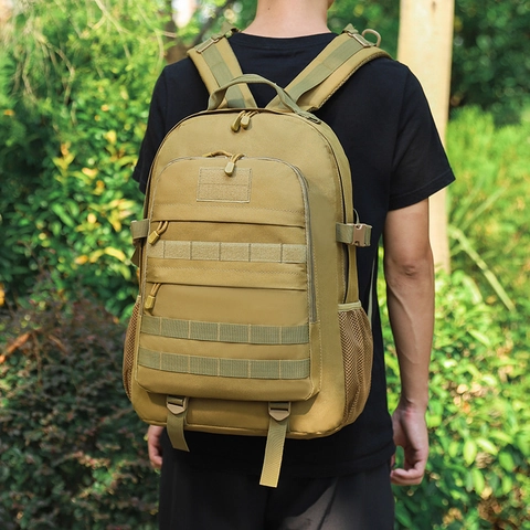 Taktischer Rucksack Wasserdichtes Oxford Gewebe Molle System Militär Stil Rucksack Für Outdoor Wandern Camping Reisen Große Kapazität
