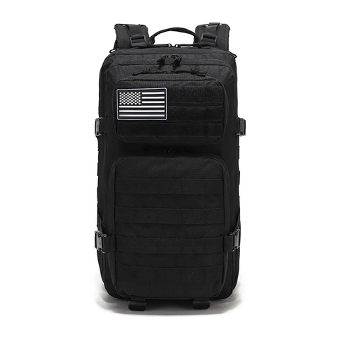 Zaino Sportivo Tattico Impermeabile Tessuto Oxford Sistema Molle Escursionismo Trekking Unisex Grande Capacità Viaggio