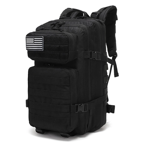 Zaino Sportivo Tattico Impermeabile Tessuto Oxford Sistema Molle Escursionismo Trekking Unisex Grande Capacità Viaggio