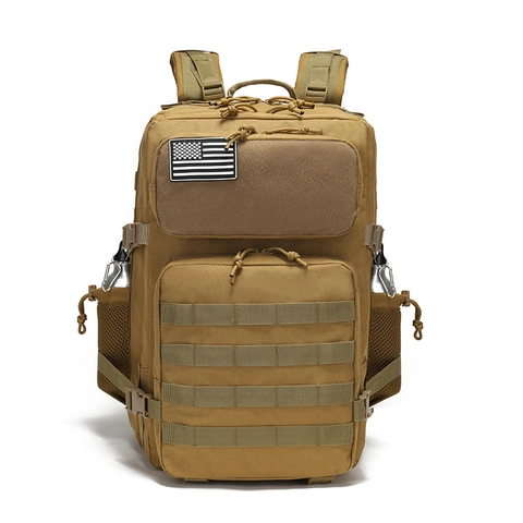 Zaino Tattico Grande da 45 Litri Sport all'Aperto Impermeabile Mimetico Oxford Militare Escursionismo Campeggio Ciclismo Unisex